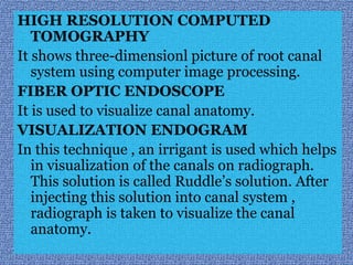 Endogram Anatomy of pulp cavity of maxillary teeth (2) | PPTX