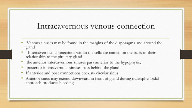 Anatomy of sellar suprasellar region | PPT