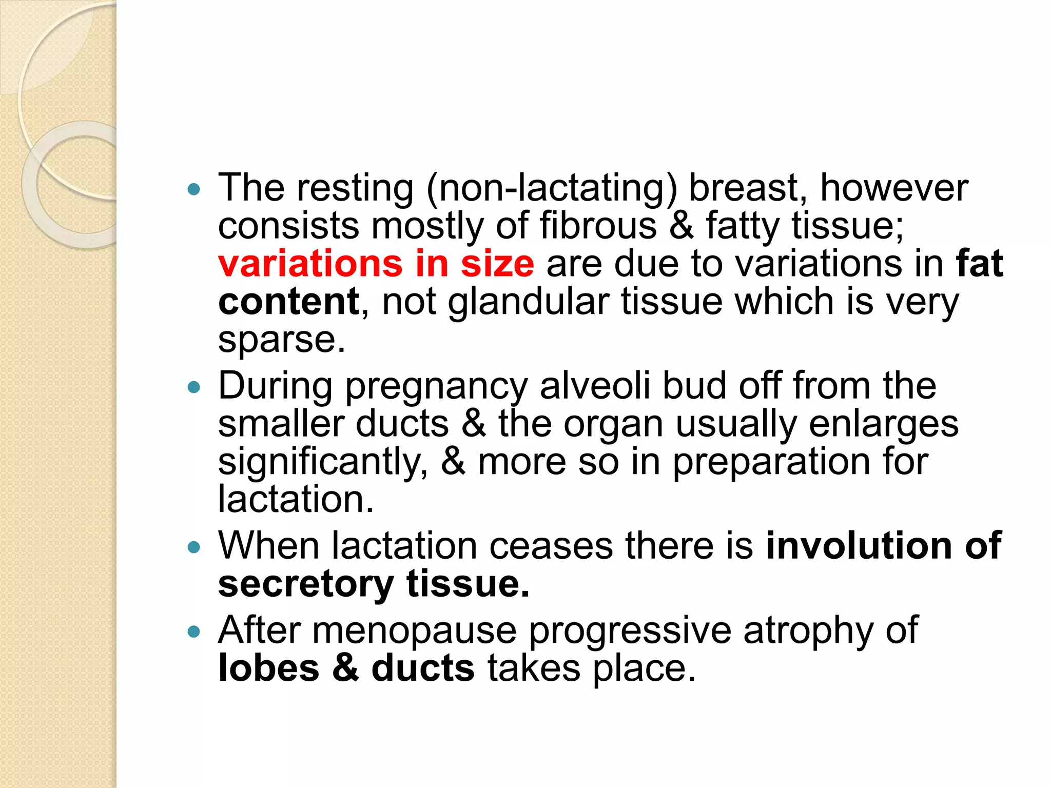 Anatomy of the breast | PPTX