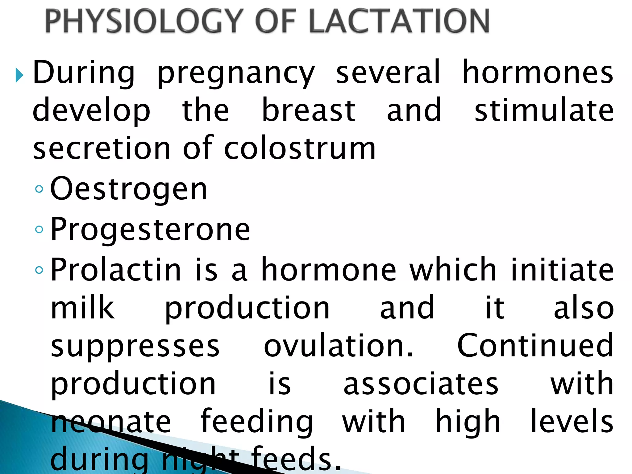 Lacticating ANATOMY OF THE BREAST AND PHYSIOLOGY OF LACTATION-1 - Copy.ppt