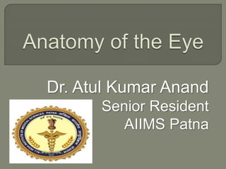 Dr. Atul Kumar Anand
Senior Resident
AIIMS Patna
 