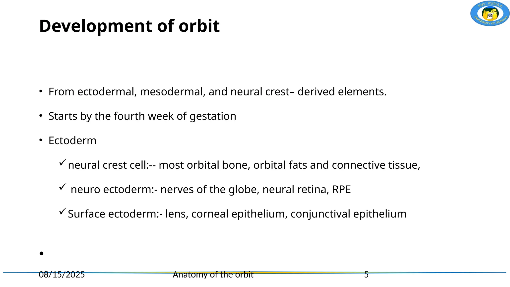 Anatomy of the orbit and some clinical correlation | PPTX