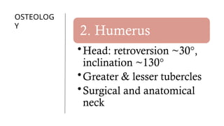 Retroversion Head Anatomy of the shoulder and Knee joints.pptx