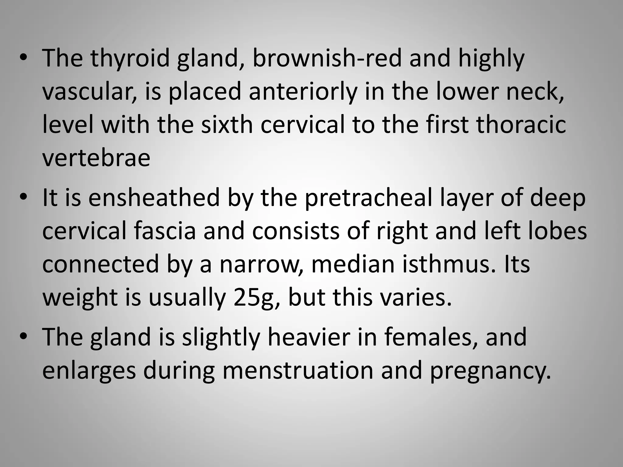 Anatomy and physiology of thyroid and parathyroid gland | PPTX