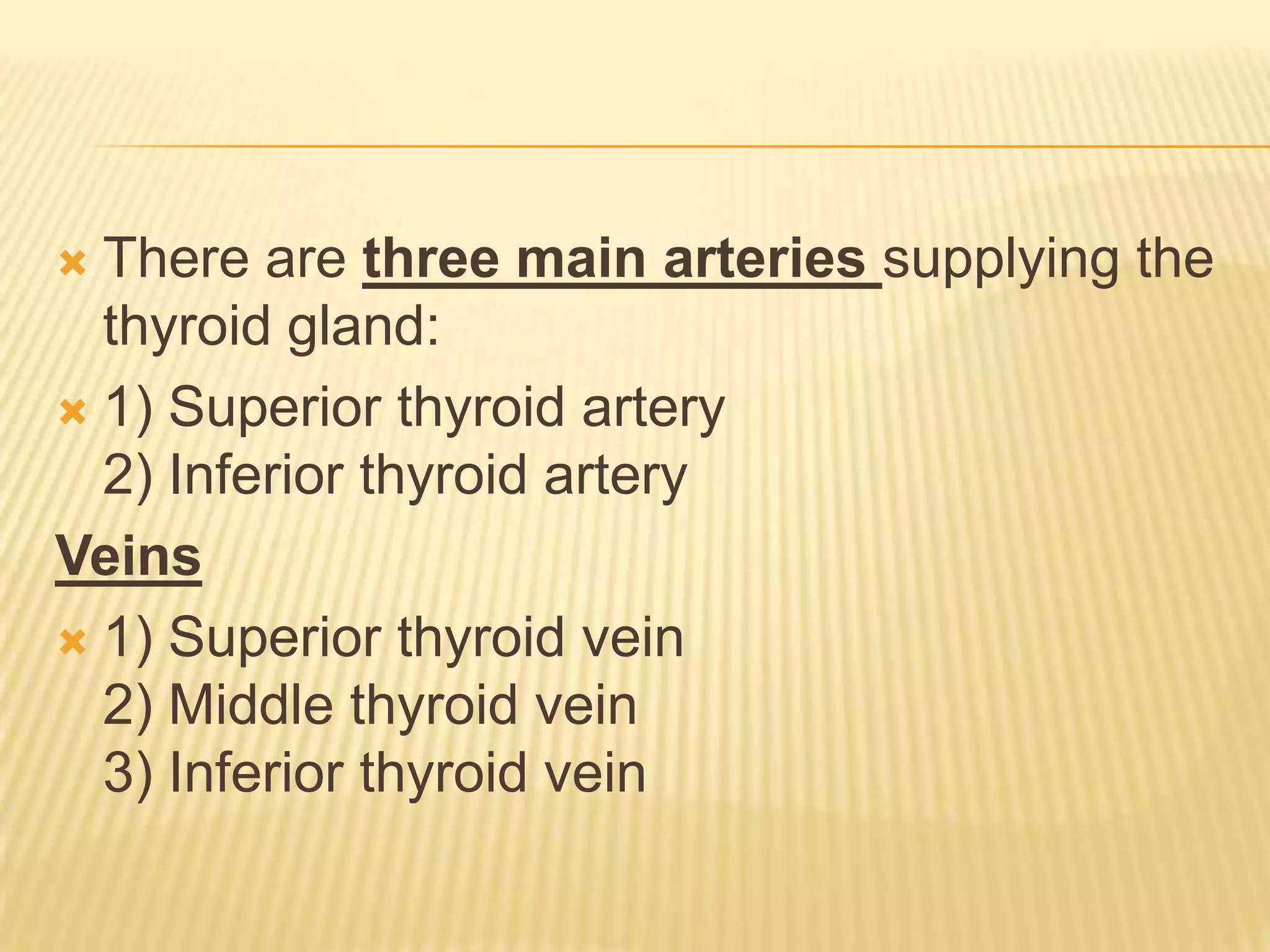 Anatomy of thyroid gland | PPTX