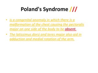 PECTORALIS MINORORIGIN; ribs 3-5 near their costal cartilages.INSERTION; medial border and superior surface of the coracoid process of the scapula.
