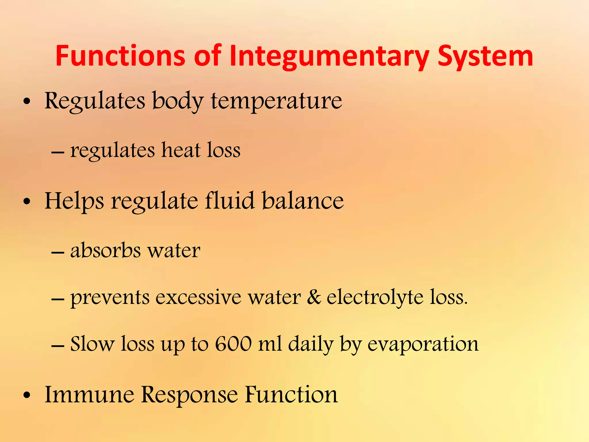 Anatomy & physiology of integumentary system | PPTX