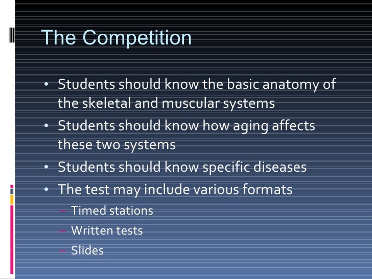 Science Olympiad Anatomy