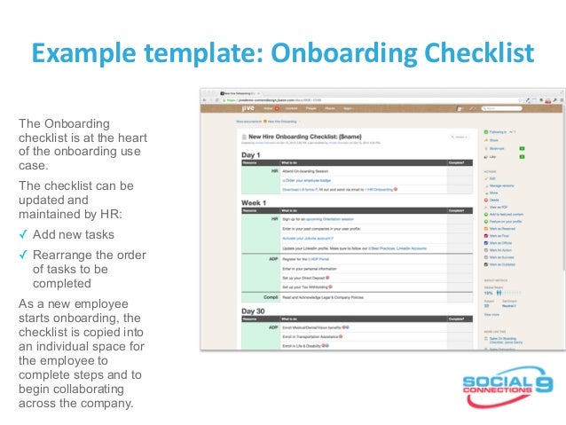 sample onboarding plan templates
