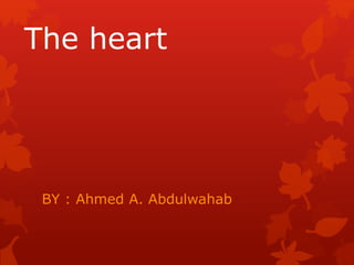 The heart
BY : Ahmed A. Abdulwahab
 