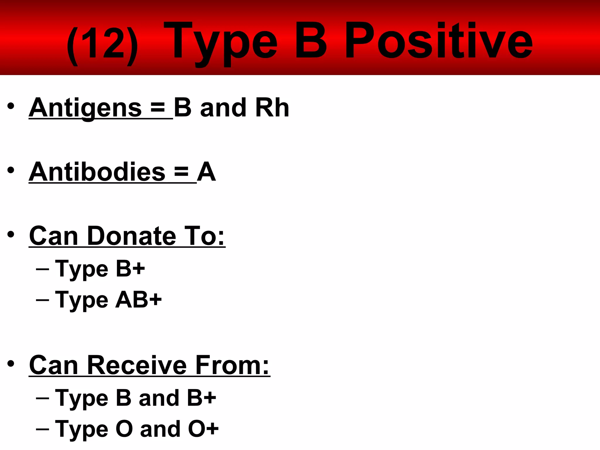Anatomy Unit 2 Notes: Blood Typing | PPT