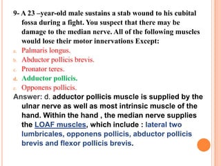Anatomy upper limb mrcs part a | PPTX