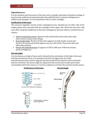 Paraxiphoid Anatomy vol 1 ( FOR B.P.M.T RADIOGRAPHY TECHNOLOGY 1ST YEAR) | PPTX