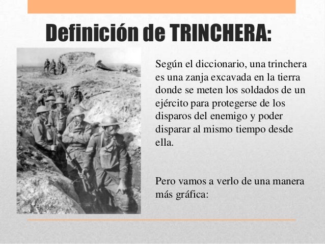 Ana trincheras