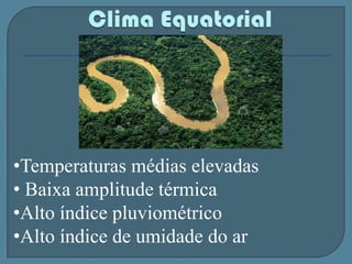 Alto índice pluviométrico