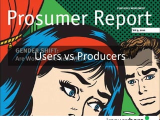 Users vs Producers
 