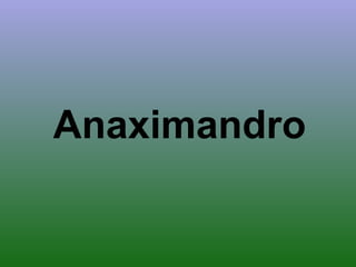 Anaximandro   