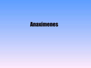 Anaxímenes 