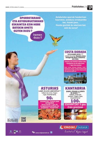 Publizitatea
anboto 2012ko irailaren 7a , barikua                  15
                                                           P
 