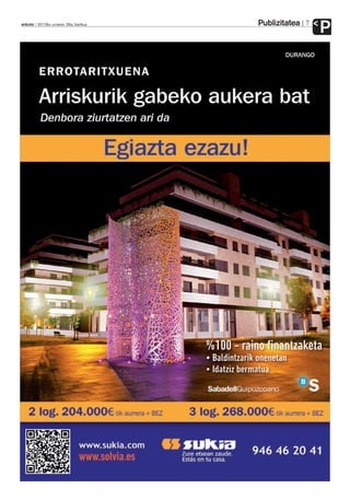 Publizitatea
anboto 2012ko urriaren 26a, barikua                  7
                                                         P
 