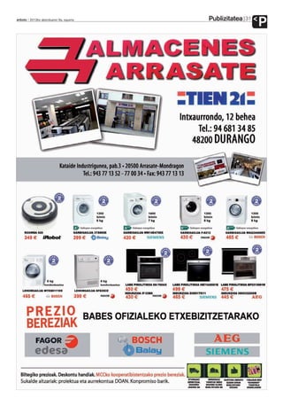 Publizitatea   31
anboto 2012ko abenduaren 6a, eguena
                                                          P
 