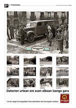 32   Publizitatea
P                       2012ko abenduaren 6a, eguena anboto
 