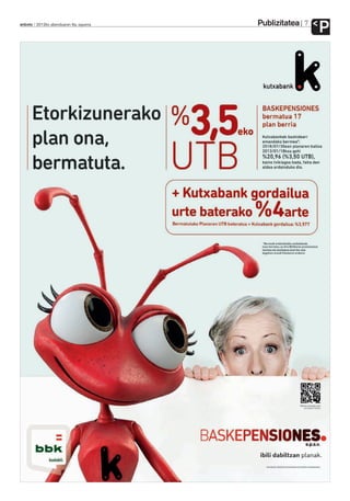 Publizitatea   7
anboto 2012ko abenduaren 6a, eguena
                                                         P
 