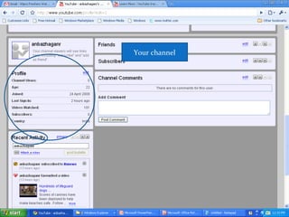 Your channel
 
