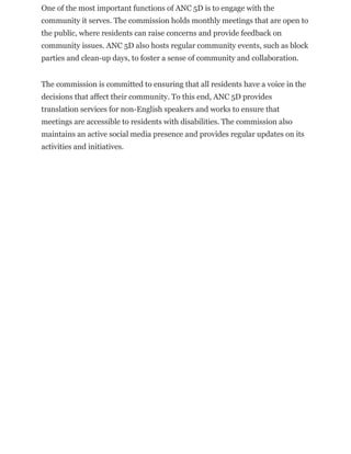 ANC 5D :An Introduction to Community Engagement in Washington | PDF ...