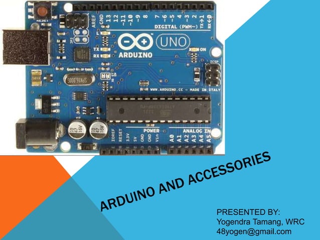 Arduino Workshop Day 2 | PPT
