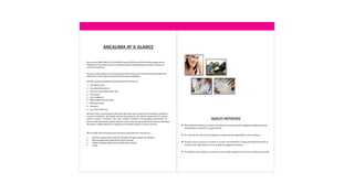 Ancalima Lifesciences Ltd., Sonipat, Pharmaceutical | PDF