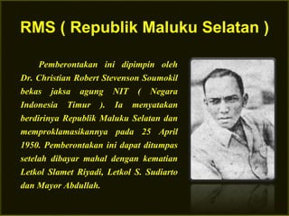 Sejarah - Ancaman disintegrasi bangsa | PPTX