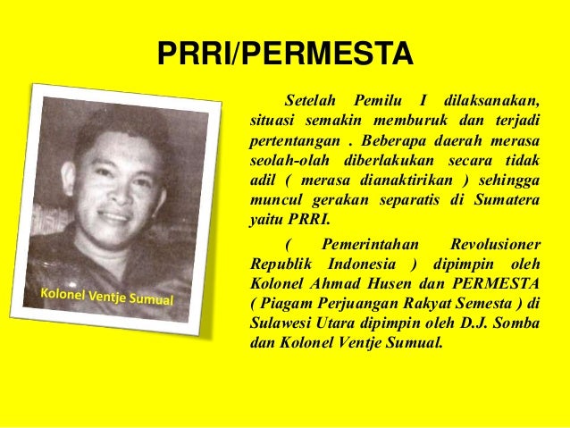 Sejarah - Ancaman disintegrasi bangsa Sejarah - Ancaman disintegrasi bangsa