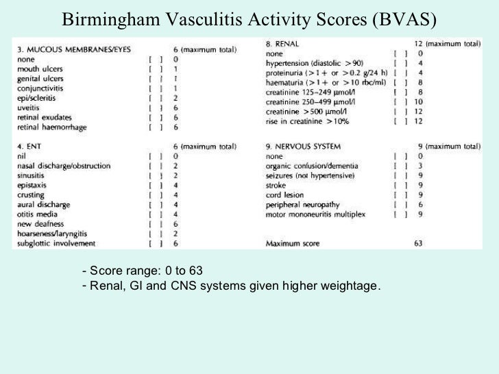 Vasculitic neuropathy cytoxan