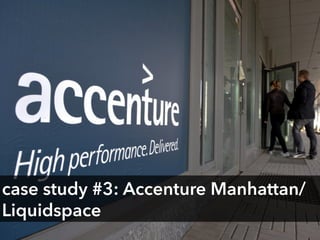 case study #3: Accenture Manhattan/
Liquidspace
 