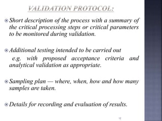 Validation of packaging operations Pharma | PPTX