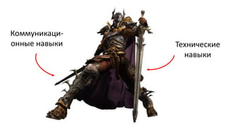 Технические навыки 
Коммуникаци- онныенавыки  