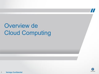 Overview de
     Cloud Computing




5
5!   Verisign Confidential   Verisign Confidential
 