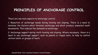 Anchorage and its control | PPTX