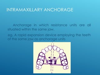 ANCHORAGE lecture.ppt in orthodontics and dentofacial orthopedics | PPT