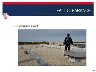 FALL CLEARANCE


Rigid rail on a roof




                                        1919
 
