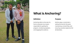 Anchoring for Youth Fest 2024 on Slideshare by Raj Kumar Mandal | PDF