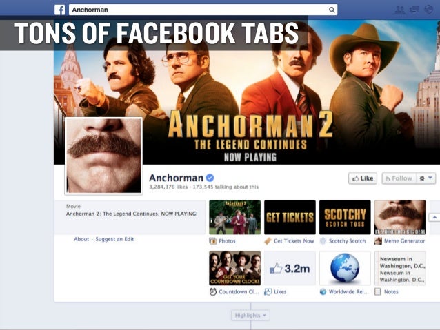 TONS OF FACEBOOK TABS

GARY
VAYNERCHUK

GARYVAYNERCHUK.COM

 