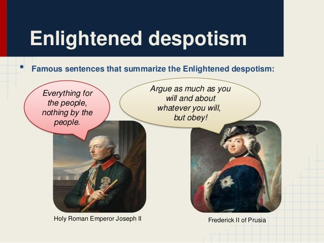 enlightened despot definition