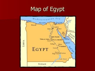 Map of Egypt