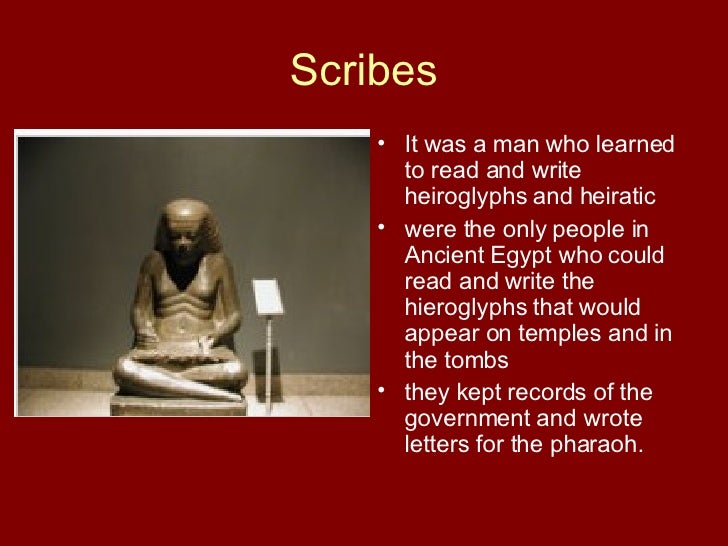 Ancient egyptian essay writers