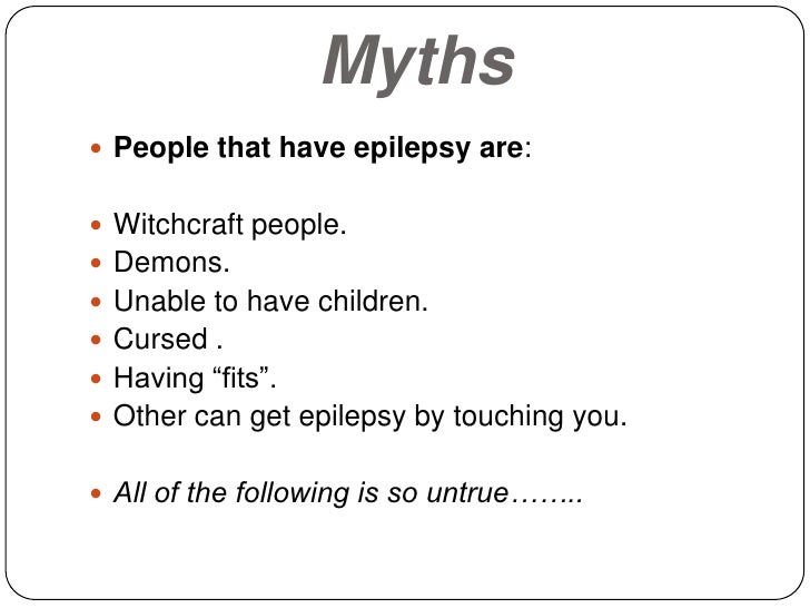 Ancient Myths Epilepsy