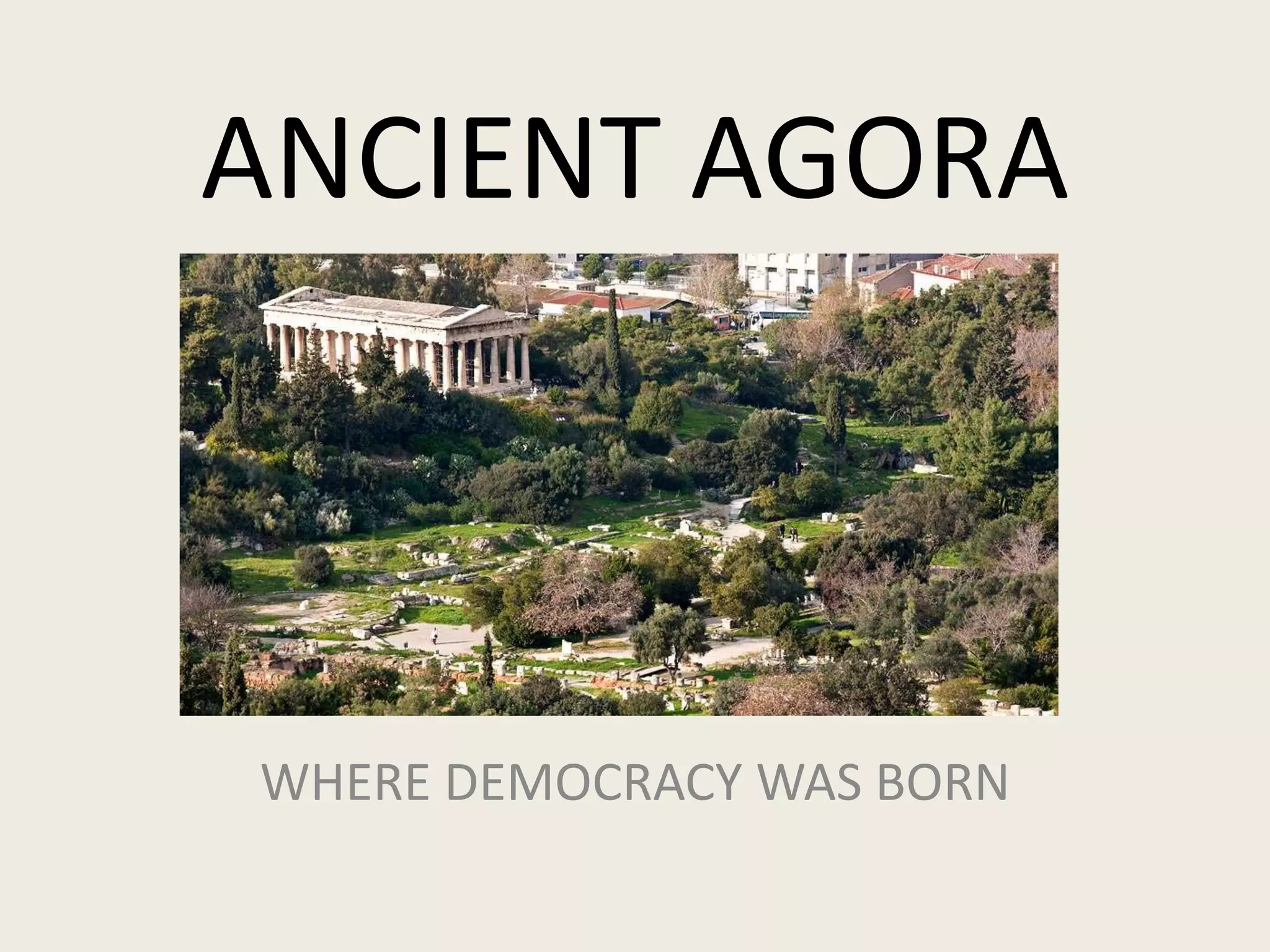 Ancient agora (1) | PPTX
