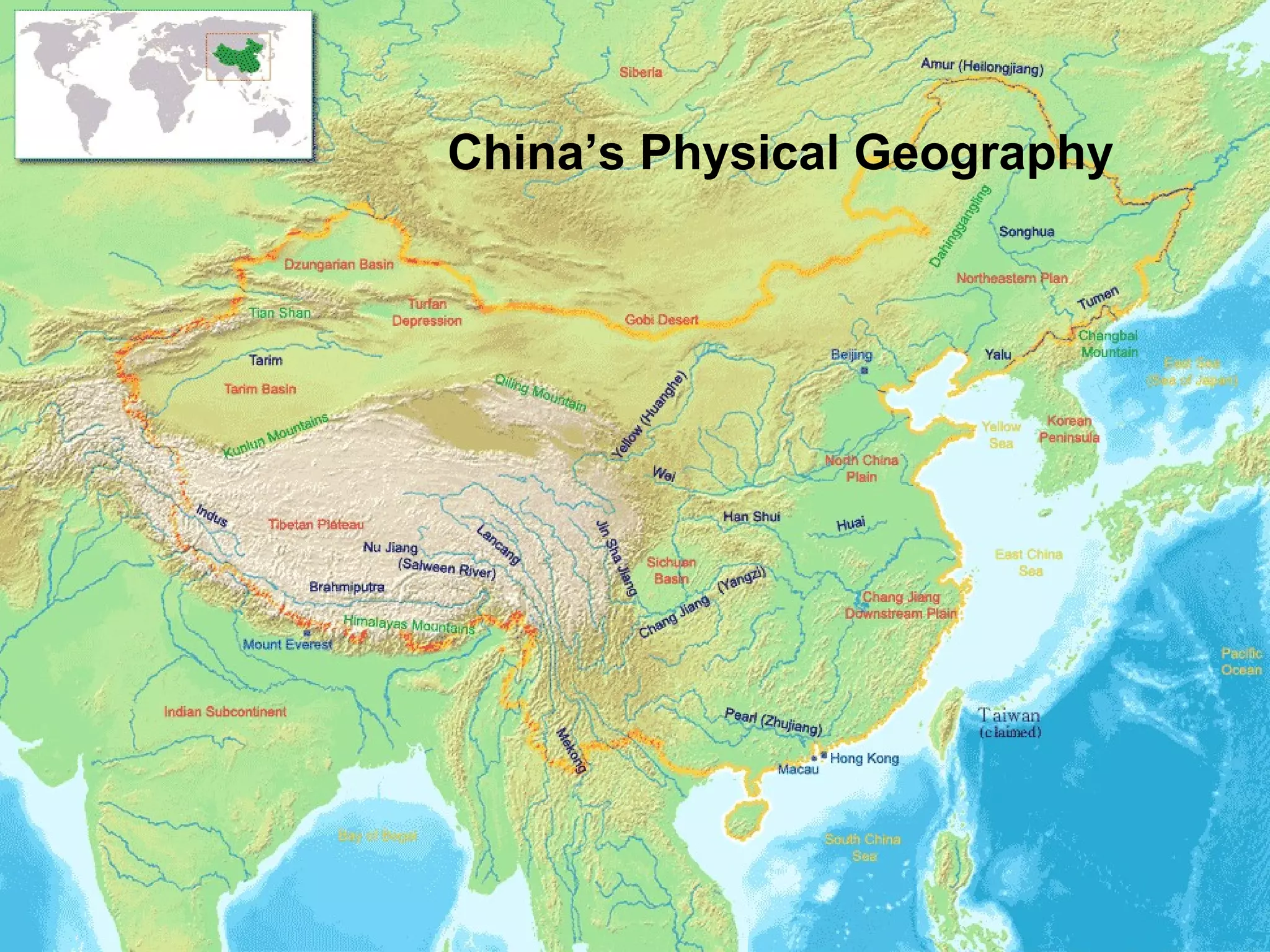 China’s Physical Geography 