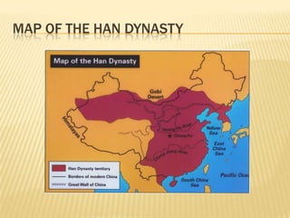 MAP OF THE HAN DYNASTY
 